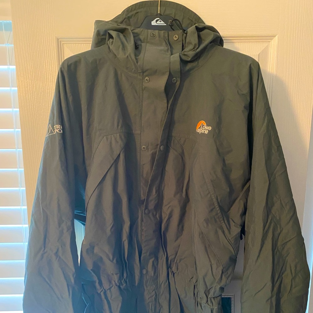 Lowe Alpine jacket XL.  This jacket is an uninsulated shell
